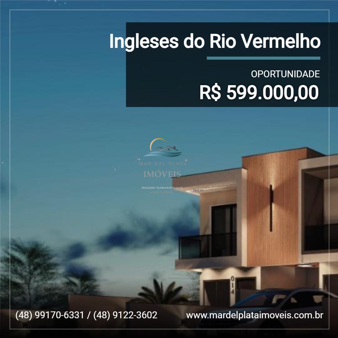 Sobrado para Venda, em Florianópolis, bairro Ingleses do Rio Vermelho, 3 dormitórios, 2 banheiros, 1 suíte