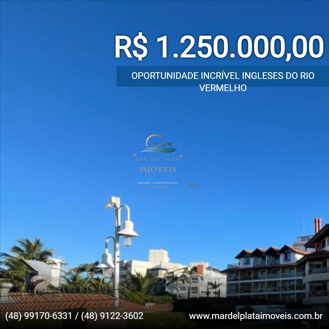 Apartamento 4 Quartos para Venda, em Florianópolis, bairro Ingleses do Rio Vermelho, 4 dormitórios, 3 banheiros, 1 suíte, 2 vagas