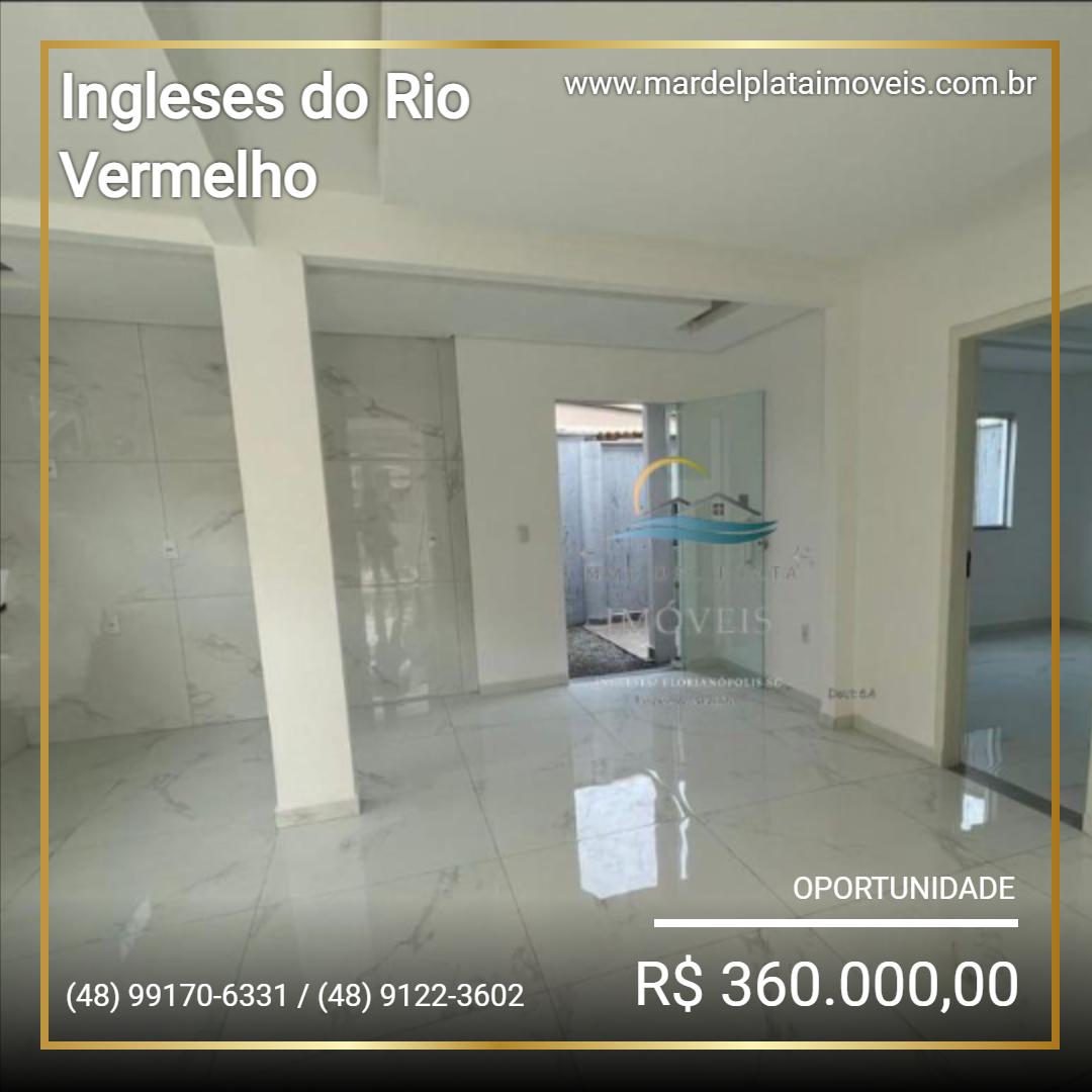 Apartamento para Venda, em Florianópolis, bairro Ingleses do Rio Vermelho, 2 dormitórios, 1 banheiro, 1 vaga