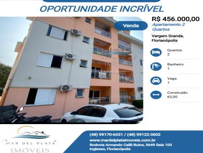 Apartamento 2 Quartos para Venda, em Florianópolis, bairro Vargem Grande, 2 dormitórios, 1 banheiro, 1 vaga