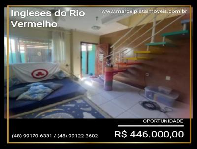 Casa Duplex para Venda, em Florianópolis, bairro Ingleses do Rio Vermelho, 2 dormitórios, 2 banheiros, 1 vaga